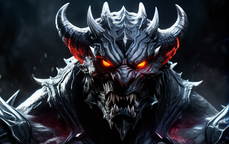 리니지 신규 보스 레이드 - The Chaos Demon is depicted in its terrifying 'Rage Mode'. Its entire body has shifted to a darker, ... 리니지 신규 보스 레이드 - The Chaos Demon is depicted in its terrifying 'Rage Mode'. Its entire body has shifted to a darker, ...