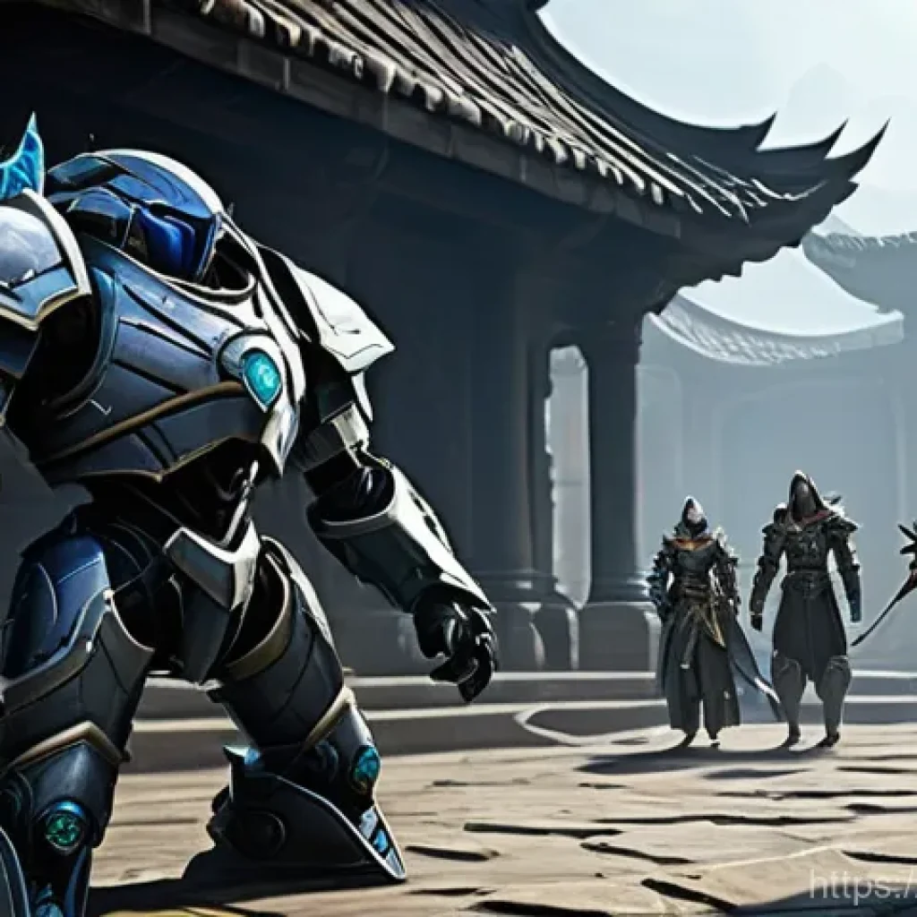 리니지 보스 타이밍 공유 - **Prompt:** A diverse group of Lineage 2 adventurers, consisting of a heavily armored tank, a spell-...